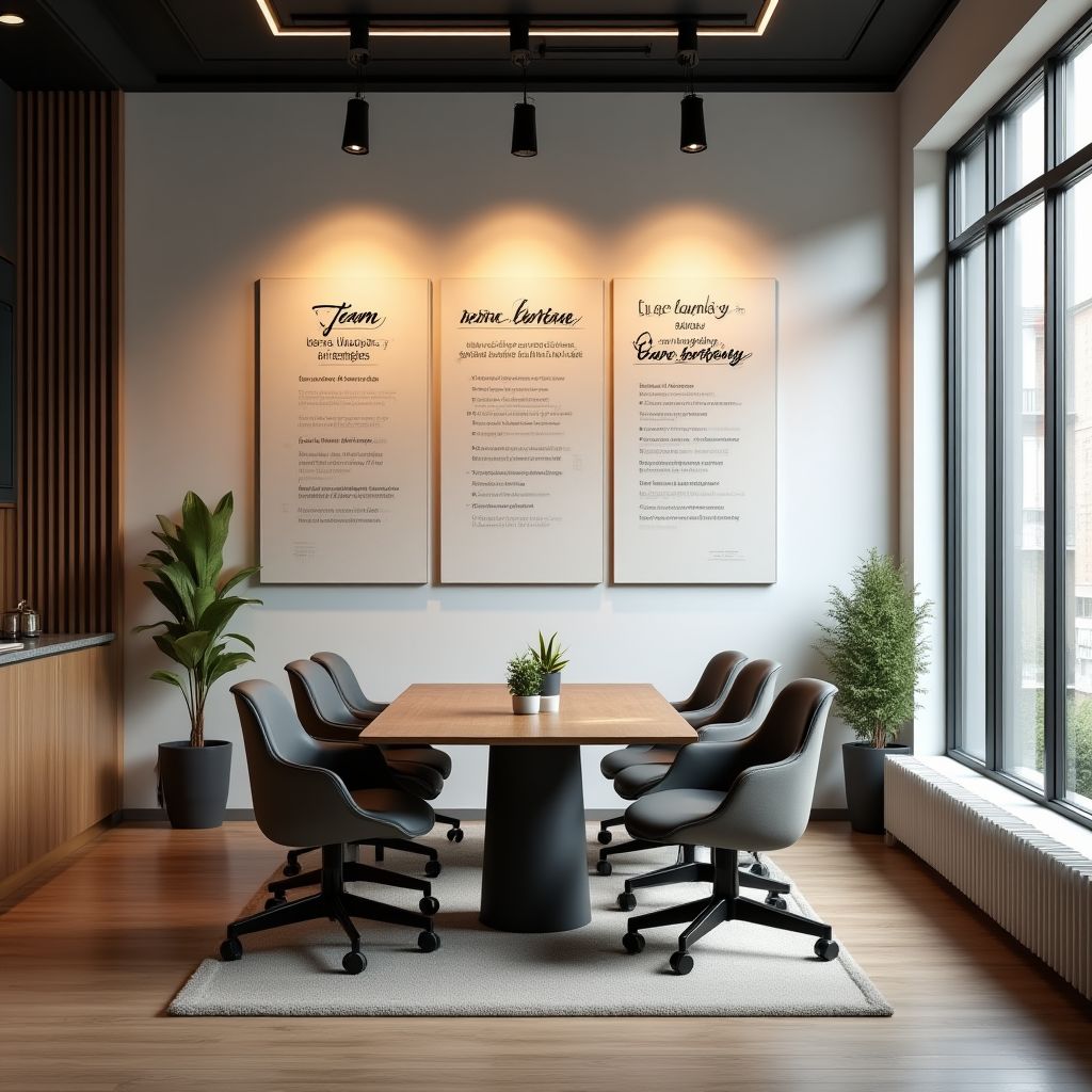 TürkCoach değerlerini yansıtan ofis ortamı